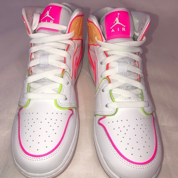 Jordan Shoes Jordan Mid Edge Glow Cv4611 10 New Poshmark